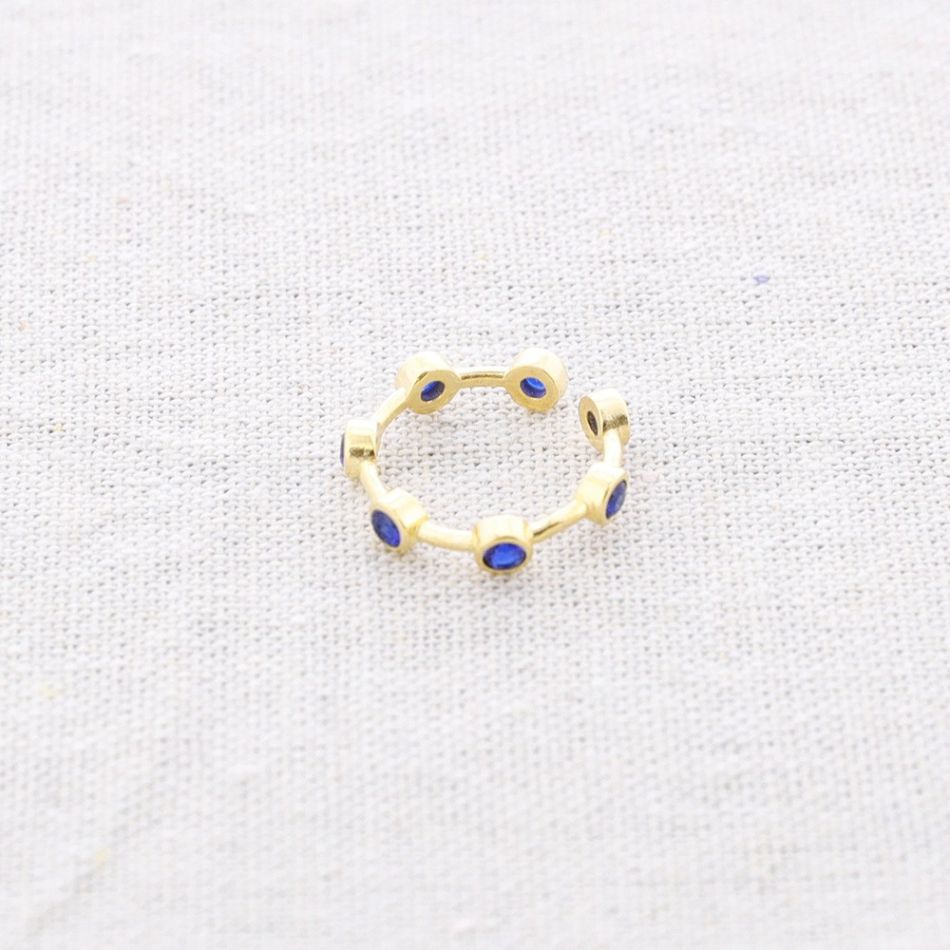 ANILLO BRONCE SIETE CIRCONITAS
