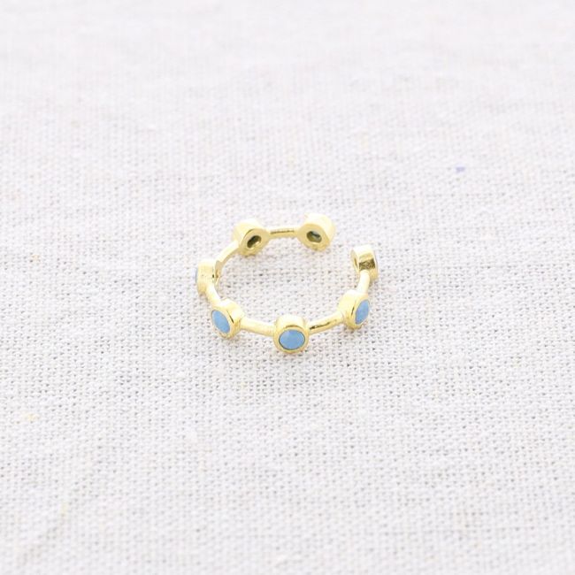 ANILLO BRONCE SIETE CIRCONITAS
