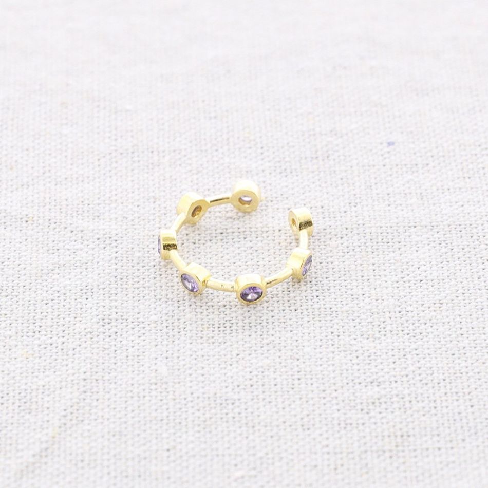 ANILLO BRONCE SIETE CIRCONITAS