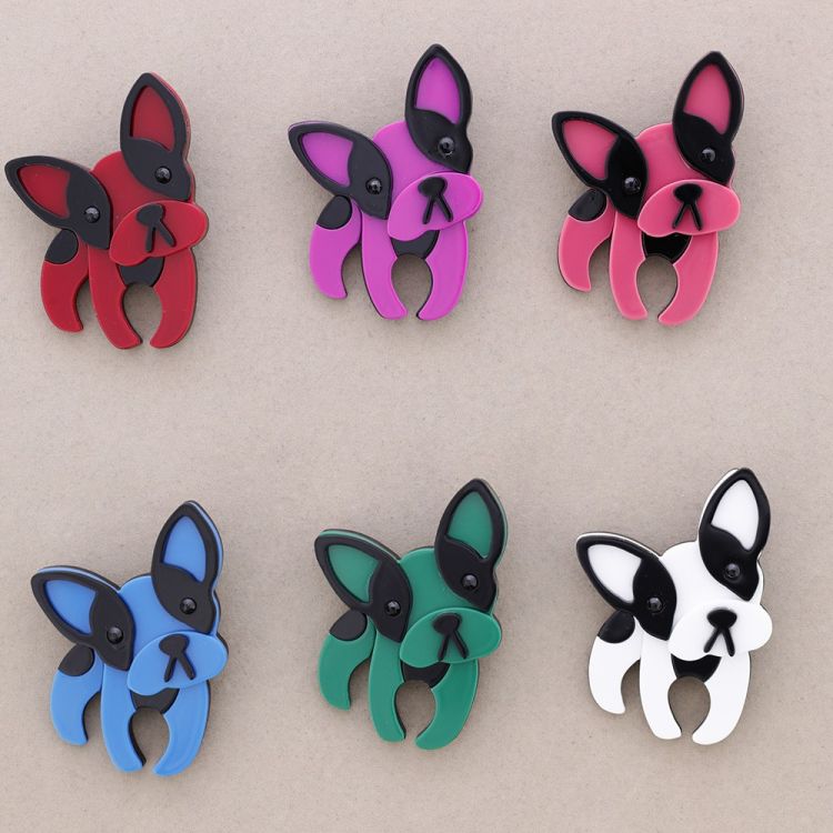 BROCHE PERRO RESINA 2