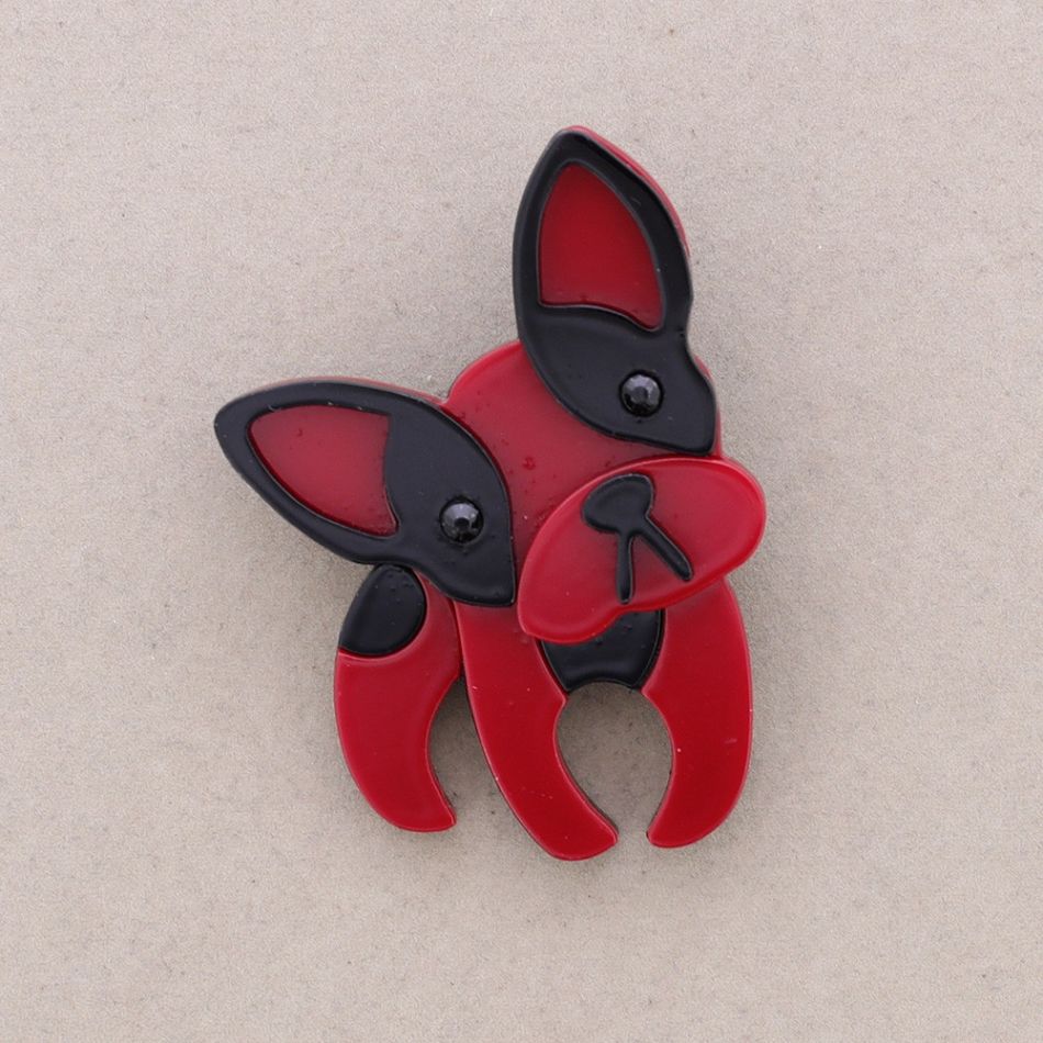 BROCHE PERRO RESINA