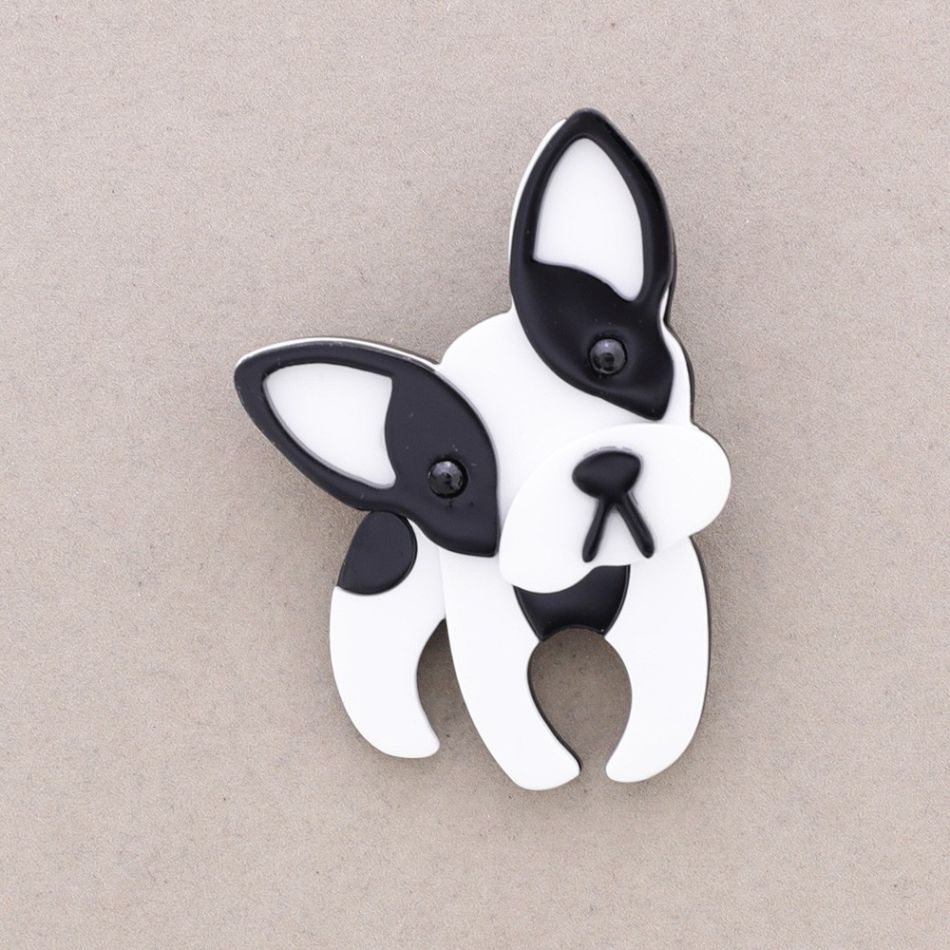 BROCHE PERRO RESINA