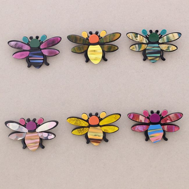 BROCHE ABEJA RESINA