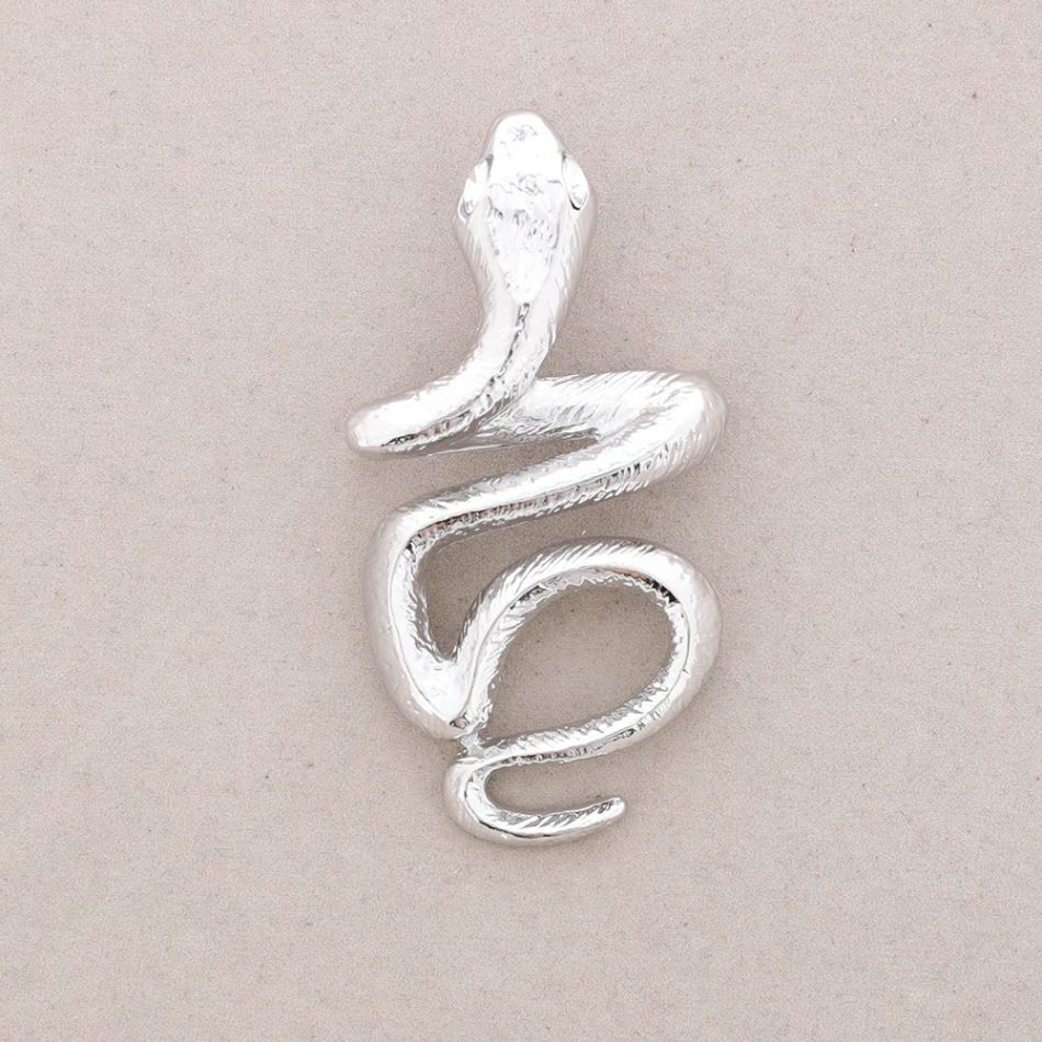 BROCHE METAL SERPIENTE