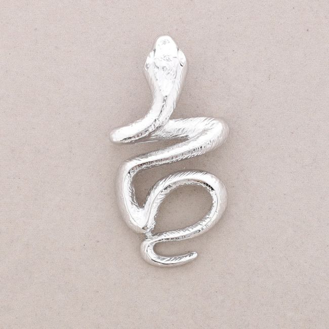 BROCHE METAL SERPIENTE