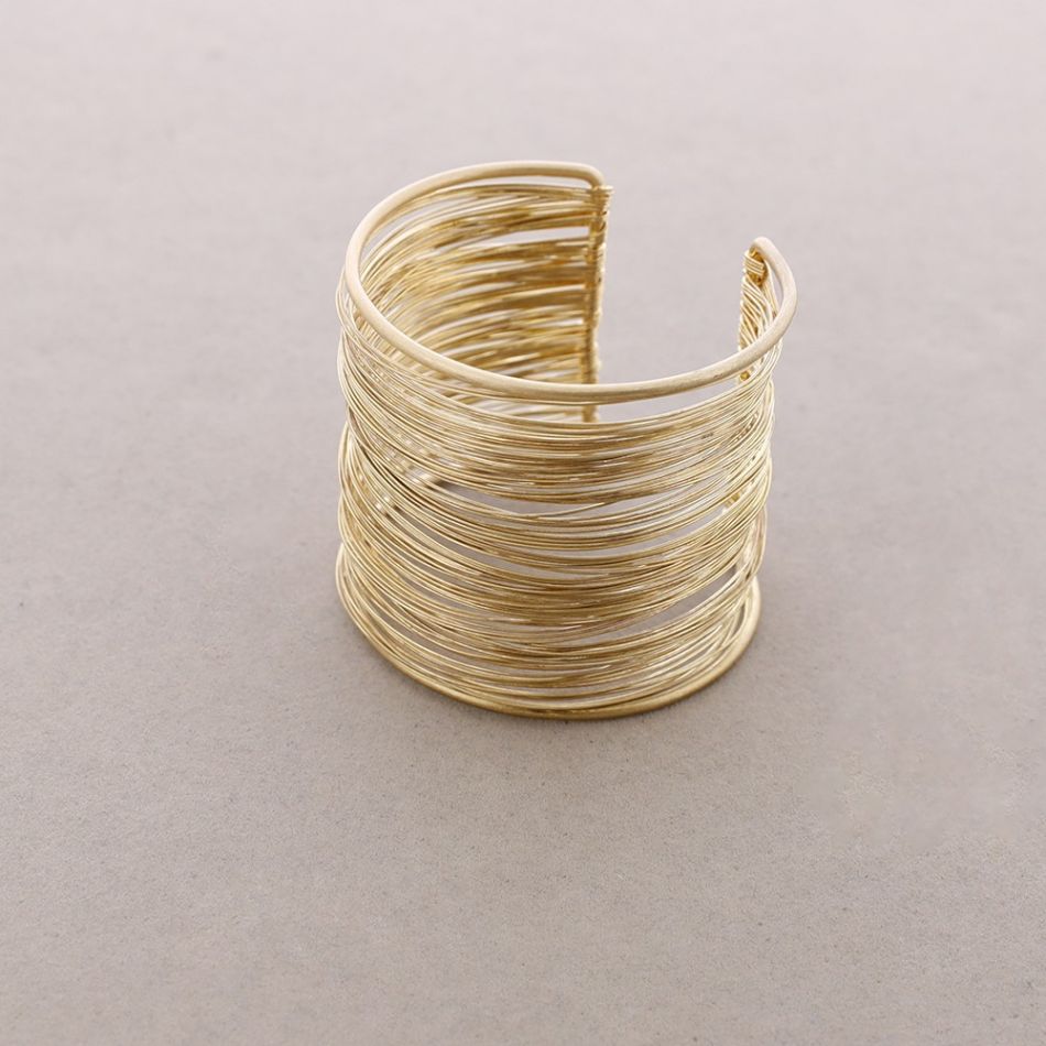 METAL WIRES BRACELET 5.5CM ADJUSTABLE