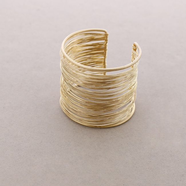 METAL WIRES BRACELET 5.5CM ADJUSTABLE