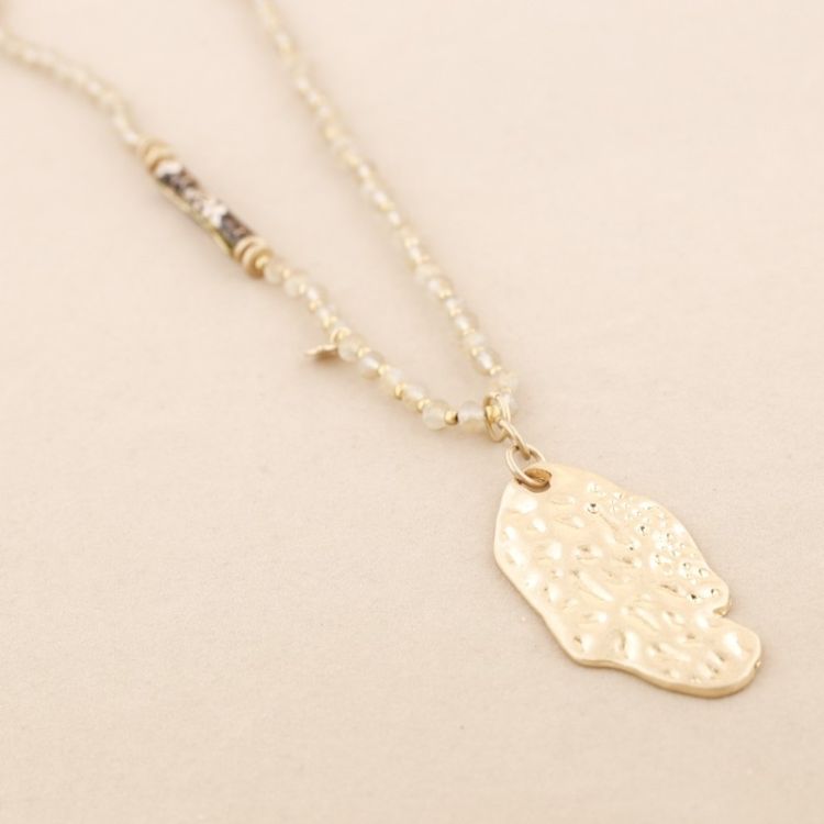 METAL PENDANT PYTHON CRYSTAL LONG NECKLACE