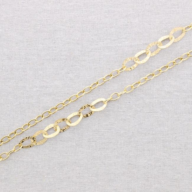 COLLAR ACERO ESLABONES