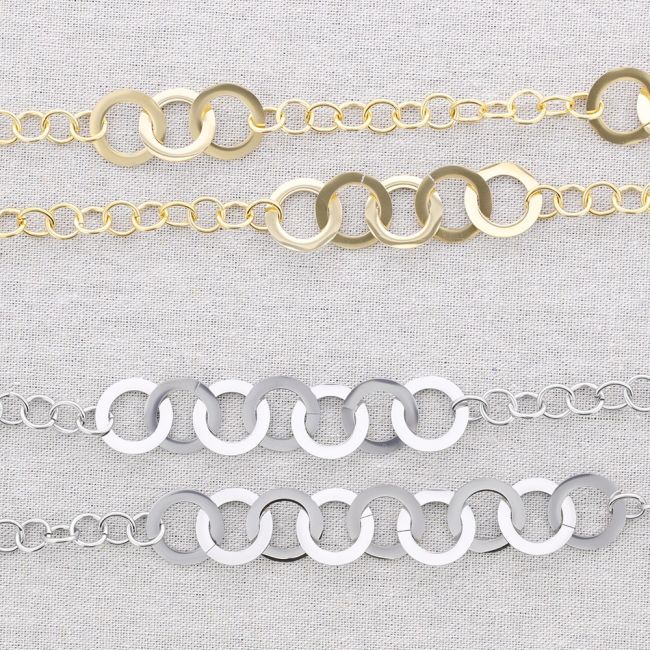 STEEL LINKS NECKLACE