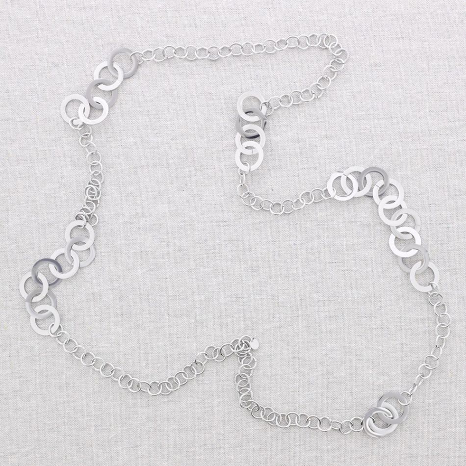 STEEL LINKS NECKLACE