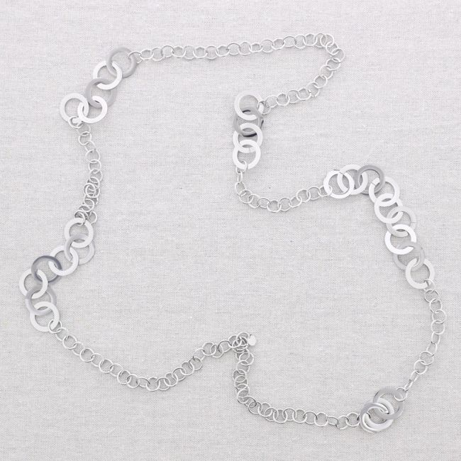 COLLAR ACERO ESLABONES