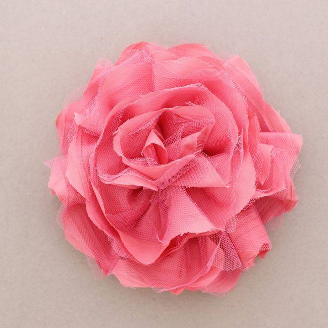 FLOWER BROOCH 17CM