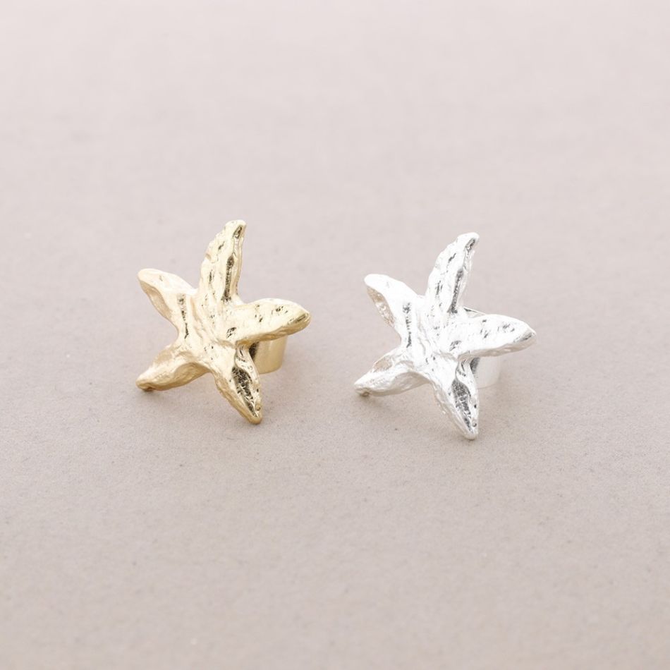 METAL STARFISH RING