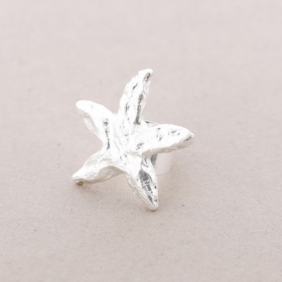 METAL STARFISH RING