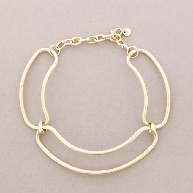 GARGANTILLA FORMA MINIMALISTA METAL