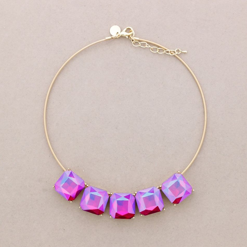 METAL BEADED NECKLACE
