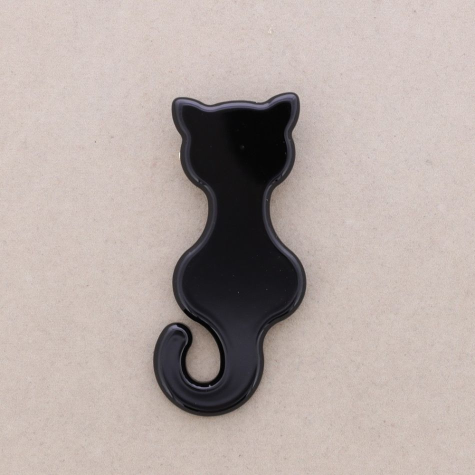 RESIN KITTEN BROOCH