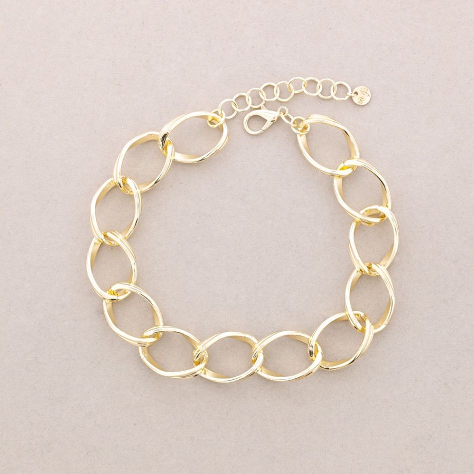 METAL LINKS SHORT NECKLACE