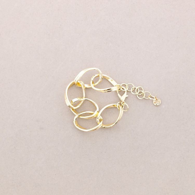 DOUBLE METAL LINKS BRACELET