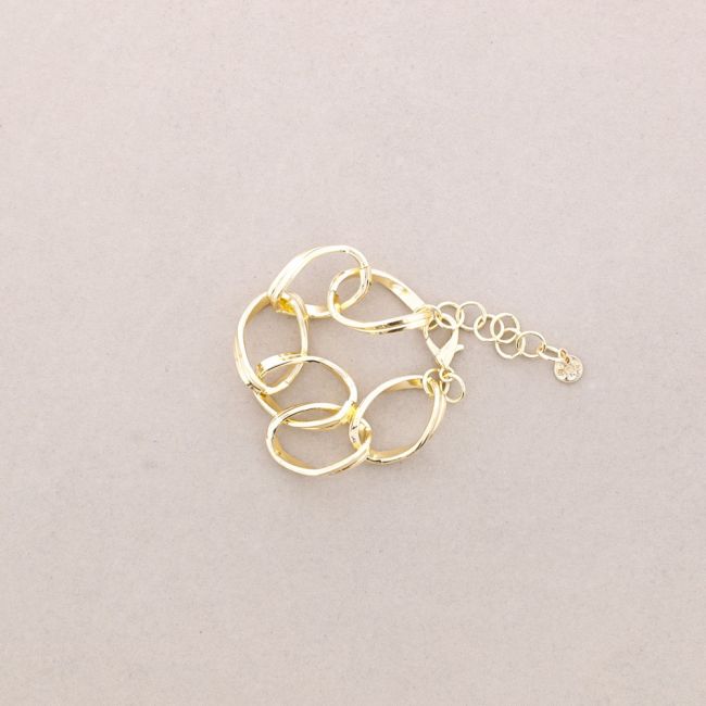 PULSERA DOBLE ESLABONES METAL