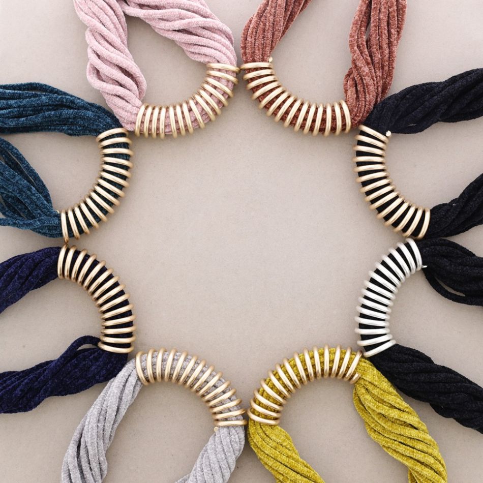 METAL SPIRAL TUBE CHOKER CHOKER
