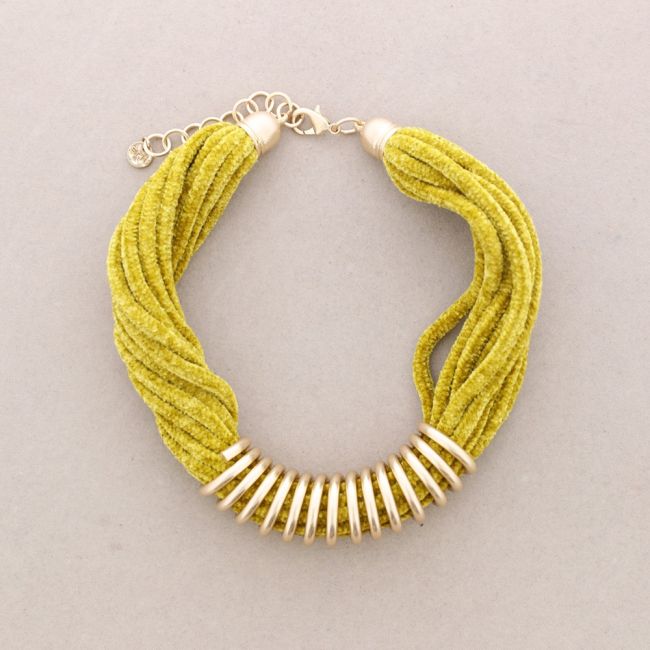METAL SPIRAL TUBE CHOKER CHOKER