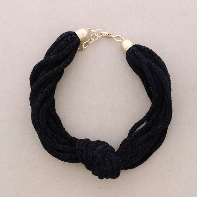CHOKER CHENILLE KNOT