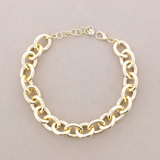 METAL LINKS NECKLACE