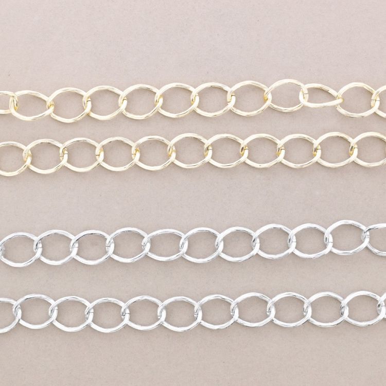 COLLAR LARGO ESLABONES METAL 2