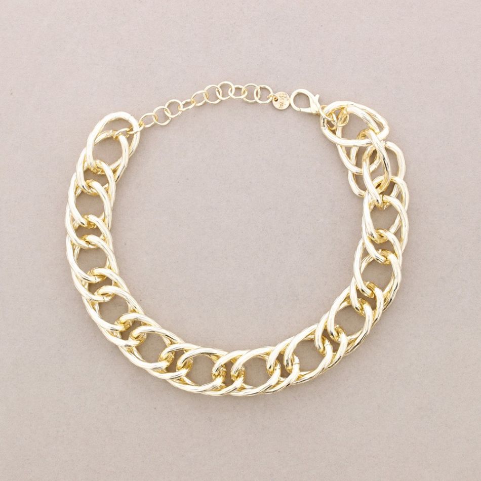 METAL LINKS NECKLACE