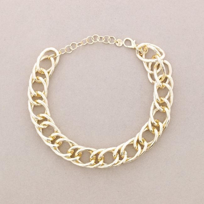 METAL LINKS NECKLACE
