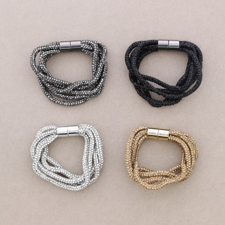 FIVE STRIP CRYSTAL BRACELET 2