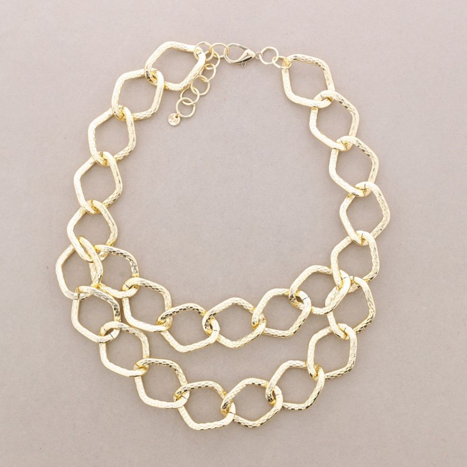 METAL LINKS NECKLACE