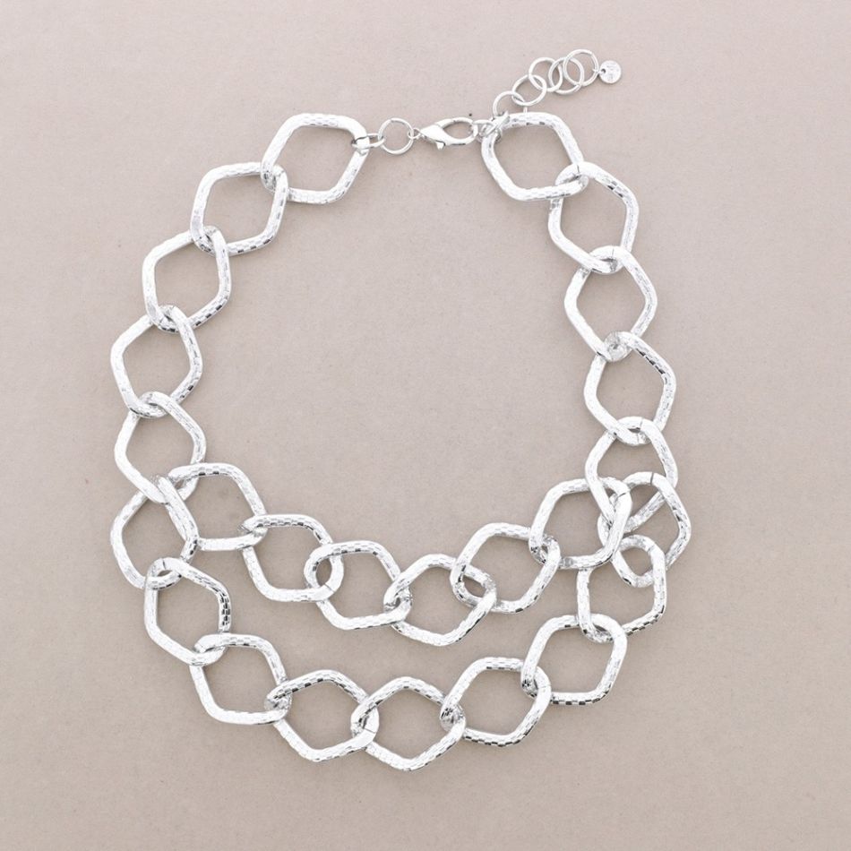 METAL LINKS NECKLACE