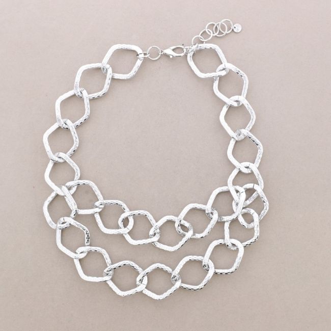 METAL LINKS NECKLACE