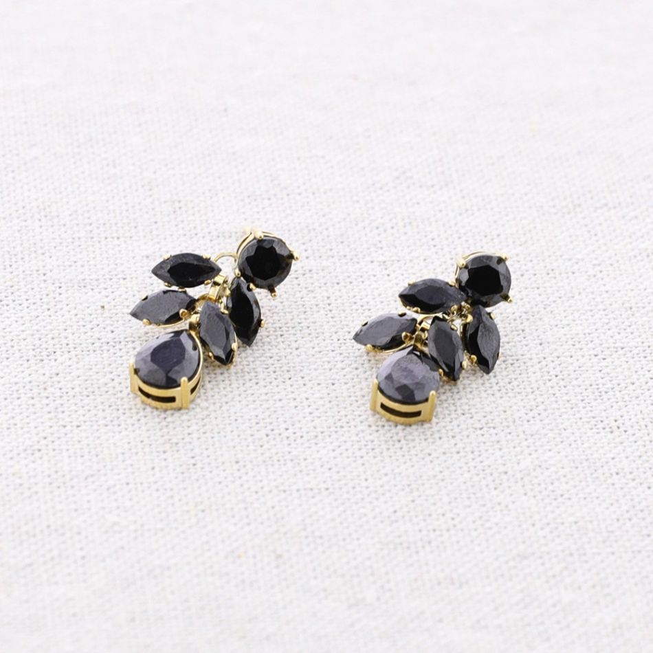 PENDIENTES PRESIÓN ACERO CRISTALES