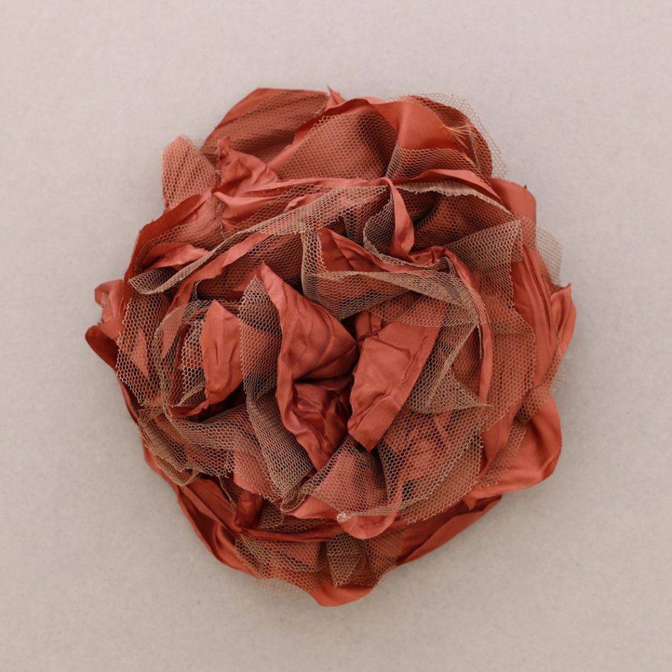 FLOWER BROOCH 17CM
