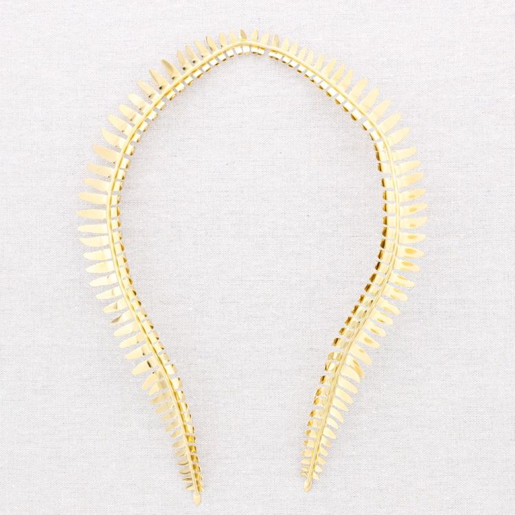 GARGANTILLA ACERO RAMA MINIMALISTA