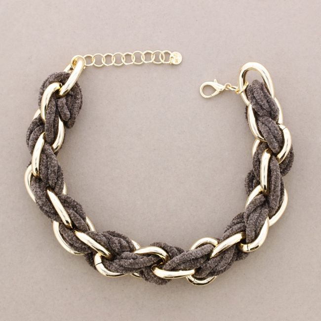 CHOKER WITH CHENILLE LINKS
