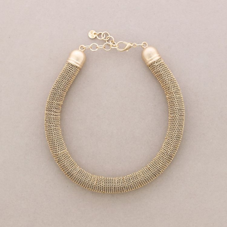 ROLLED CHAIN ??NECKLACE