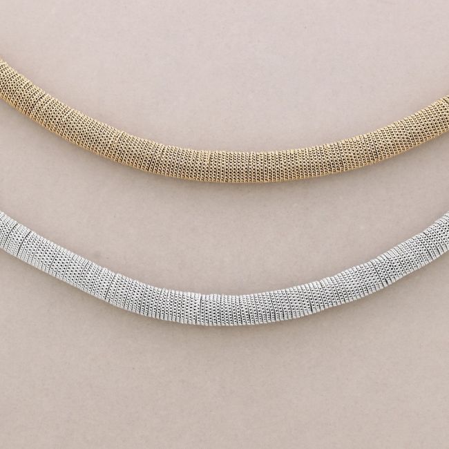 ROLLED CHAIN ??NECKLACE