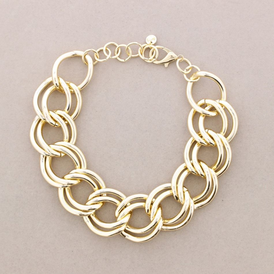 GARGANTILLA DOBLE ESLABONES METAL