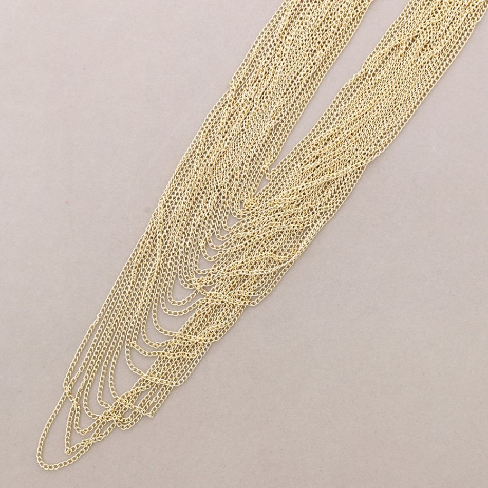 LONG MULTI CHAIN ??NECKLACE