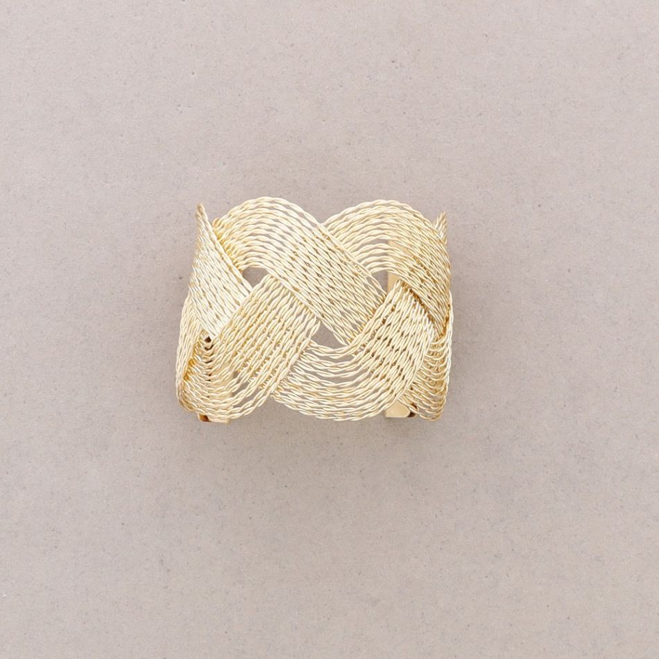 METAL BRAIDED BRACELET