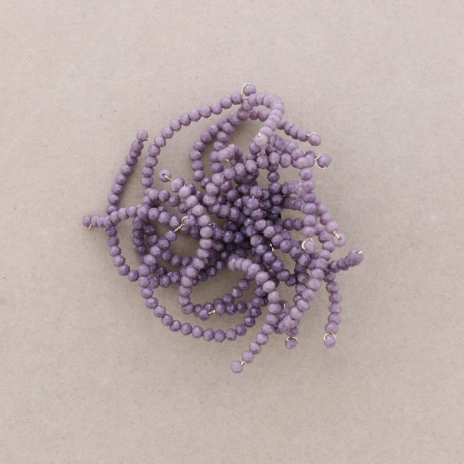 BROCHE FLOR AJUSTABLE CRISTALES FACETADOS
