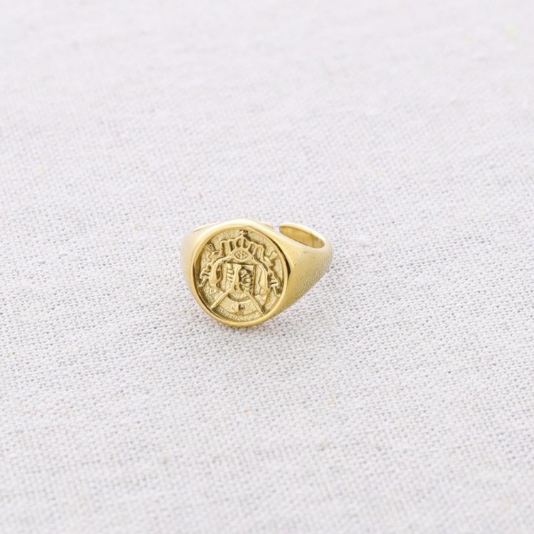 ANILLO ACERO SELLO