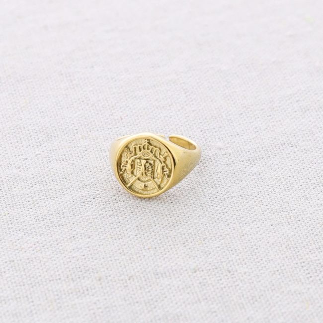 ANILLO ACERO SELLO