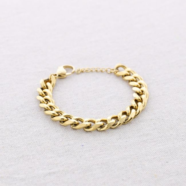 PULSERA ACERO ESLABONES