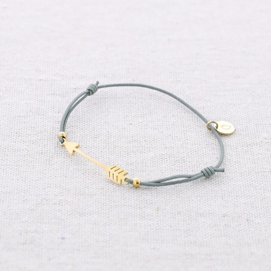 PULSERA ELÁSTICA FLECHA ACERO